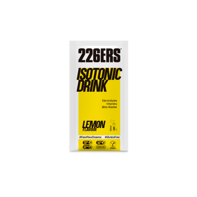 BOX ISOTONIC DRINK 226ers - saszetka jednoporcjowa (20 sztuk), proszek, o smaku cytryn